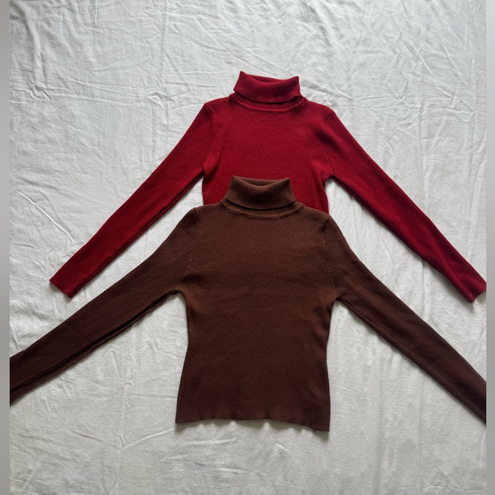 NWOT 2  Turtleneck Sweaters